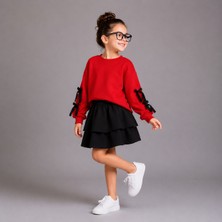 Ozzy Kids Kız Çocuk Sweatshirt & Etek Takım