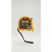 Dmax 5 Metre x 25 mm Şerit Metre Darbeye Dayanıklı Kilitli Oto Kilitli Mezura Ölçüm Aleti