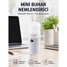Hsc Bilişim Mini Şarjlı Buhar Nemlendirici – Taşınabilir, Enerji Tasarruflu, Kablosuz Kullanım Yeni Nesil