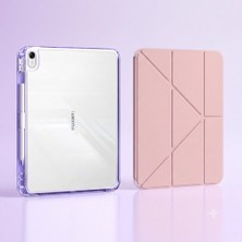 Fogy Huawei Matepad 11.5/11.5s Ile Uyumlu Kılıf Magnetik Kalem Şarj Bölmeli Uyku Modlu Şeffaf Pu Kapak