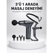 Hsc Bilişim Titreşimli Şarjlı Masaj Aleti 3ın1 Fonksiyonel Çok Amaçlı Model Yeni Nesil