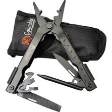 Mossem Np 1020 A Siyah Imha Pensesi 17CM - Çok Amaçlı, Metal Gövde (Multitool), Kılıflı