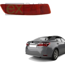 Expar Oto Toyota Corolla Arka Tampon Reflektörü Sağ Taraf 2014 - 2017 Model Corolla Arka Kedi Gözü