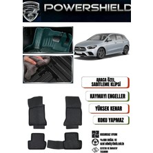 POWERSHIELD Mercedes-Benz B Serisi 2019 ve Sonrası Uyumlu Araca Özel Premium 5D Havuzlu Oto Paspas Takımı
