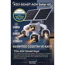 Kadraj 4 Kameralı - Solar Panelli  16000 Mah.  Turk Telekom  Yıllık Hat - 20MP Güvenlik Kamerası  TT20