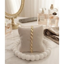 Değişik Aksesuar Cm Jewelry 14K Sarmal Model Bileklik