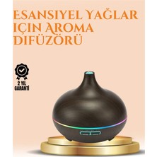 Hsc Bilişim 550 ml Ultrasonik Yağ Difüzörü ve Soğuk Buhar Nemlendirici