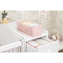 Mossem Baby Akordiyon Organizer Çekmece Düzenleyici Medium (Pembe) - 04096
