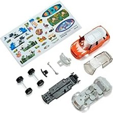 Bg Store Siku 6507, El Işi Seti Style My Siku, Mını Countryman Summer, Oyuncak Araba, Metal/plastik, Turuncu, Kişisel Tasarım Için Çıkartma Kemeri Dahil, Açılabilir Kapılar
