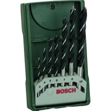 Bg Store Professional Accessories Ahşap Matkap Uçu, Yeşil, 7 Adet
