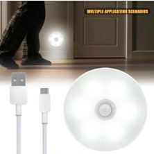 Mossem Hareket Sensörlü USB Şarjlı LED Işık Lamba