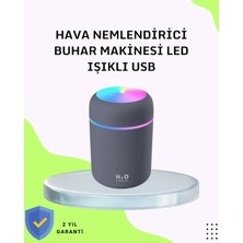 Hsc Bilişim Taşınabilir Hava Nemlendirici – Renkli Işık ve USB Bağlantı