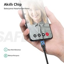 Bg Store Örgülü Micro-Usb & Usb-A Data ve Şarj Kablosu, 1 Metre, Beyaz