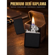 Tech Butiq Çakmak Parlak Siyah Doldurulabilir Hedyelik Eşya