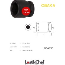 Osaka 30 mm 3/4 Lokma