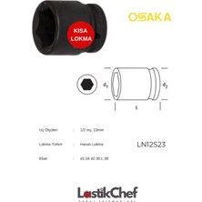 Osaka 23 mm 1/2'' Lokma