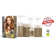 Bg Store Beauty Expert Haır Color (Keratin)'li 1 Kutu (2 x 50 Ml) (Altın Karamel 8.73)