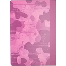 Bg Store A4 Kareli Okul Defteri Pembe Kamuflaj 80 Yaprak