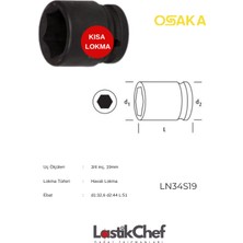 Osaka 19 mm 3/4 Lokma