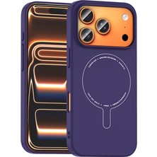 Voyo iPhone 17 Pro Max Uyumlu Kılıf Mg-Safe Şarj Özellikli Kamera Korumalı Sert Pc Mat Kapak