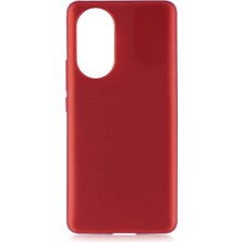 Voyo Huawei Honor 50 Kılıf Soft ve Pürüzsüz Yüzeyli Ipeksi Silikon Kapak