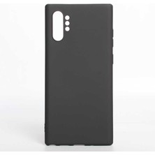 Voyo Samsung Galaxy Note 10 Plus Kılıf Soft ve Pürüzsüz Yüzey Ipeksi Silikon Kapak Hopy
