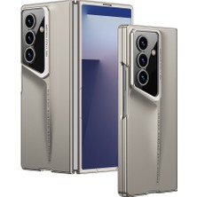 Voyo Samsung Galaxy Z Fold 7 Ince Rubber Kılıf Çift Parça Koruyucu Kapak