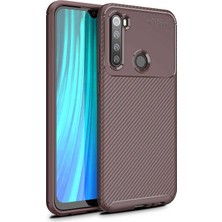 Voyo Xiaomi Redmi Note 8 Kılıf Karbon Koruyucu Yumuşak Silikon Nero Kapak