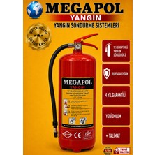 Megapol 12 kg Aff Köpüklü Yangın Söndürme Tüpü. Yangın Söndürme Cihazı. Yangın Tüpü. Yangın Söndürücü