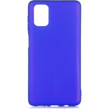 Voyo Samsung Galaxy M51 Kılıf Soft ve Pürüzsüz Yüzey Ipeksi Silikon Kapak Hopy