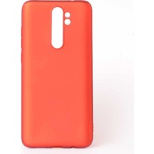 Voyo Xiaomi Redmi Note 8 Pro Kılıf Soft ve Pürüzsüz Yüzey Ipeksi Silikon Kapak Hopy