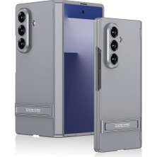 Voyo Samsung Galaxy Z Fold 7 Standlı Rubber Kılıf Çift Parça Koruyucu