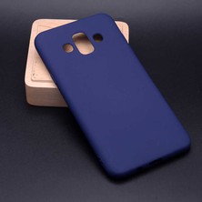 Voyo Samsung Galaxy J7 Duo Kılıf Soft ve Pürüzsüz Yüzey Ipeksi Silikon Kapak Hopy