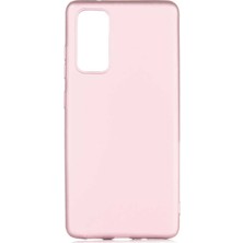 Voyo Samsung Galaxy S20 Fe Kılıf Soft ve Pürüzsüz Yüzey Ipeksi Silikon Kapak Hopy