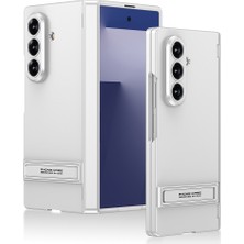 Voyo Samsung Galaxy Z Fold 7 Standlı Rubber Kılıf Çift Parça Koruyucu
