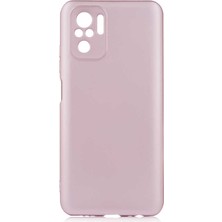 Voyo Xiaomi Redmi Note 10 Kılıf Soft ve Pürüzsüz Yüzey Ipeksi Silikon Kapak Hopy