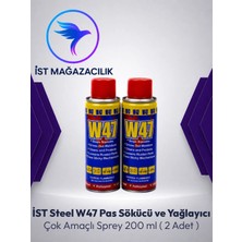 Steel W47 Pas Sökücüve Yağlayıcı 200 ml 2 Li