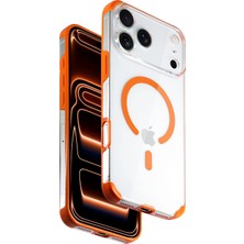 HDD Apple iPhone 17 Pro Max HBC-430 Qutang Magsafe Kapak - Turuncu