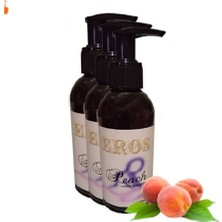 Bezos Eros Aromaterapi Peach Massage Oil 120ML Şeftali Kokulu Masaj Yağı 3 Adet