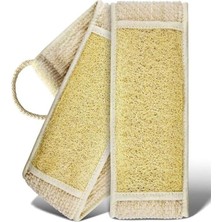 Brf Store Yavuzsell Doğal Kabak Lifi Sırt Kesesi –çift Taraflı Peeling Lifi, 70X11 Cm, Uzun Kulplu, Selülit Ka