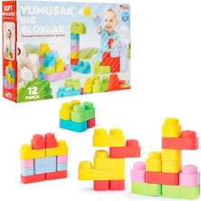 Dede Oyuncak Yumuşak Bıg Bloklar 12 Parça - Standart