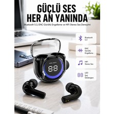 İlk El Grup Kablosuz Dijital Göstergeli Powerbanklı Ios ve  Android Uyumlu Gaming Kulaklık