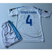 R.e.a.l M.a.d.r.i.d 2018 Şampiyonlar Finali Sergio Ramos Çocuk Forması 2 Li Set