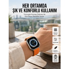 Ultra Max Kordon Kilitli Akıllı Saat Amoled Ekran Titreşimli Çağrı Cevaplayabilen Nemere