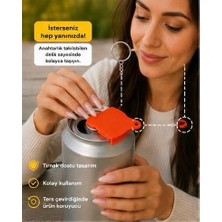 MixmioLife Içecek Kutu Açma Aparatı Tırnak Koruyucu Kutu Kapağı Gaz Koruyucu