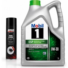 Mobil 1 Esp 0W-30 Motor Yağı 5 Litre + Balata Spreyi 500 ml