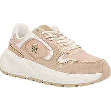 Tommy Hilfiger Fw Ivy 4c Deri Platform Kadın Sneaker Misty Blush XW0XW05625