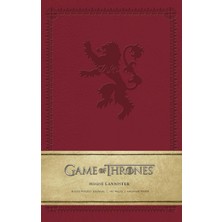 Brf Store Yavuzsell Game Of Thrones: House Lannister Ruled Pocket Journal