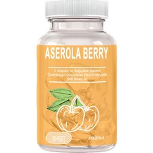 Bezos Aserola Berry: 1 Adet Aserola Ekstresi Içeren C Vitaminli Antioksidanlı 30LU Jel Ka