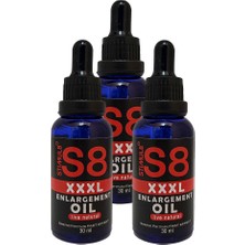 Bezos Stimul8 Erkeklere 3 Adet Özeı Pompa Yerine Xxxlyağ 30 ml En Boy Ebat 30ML Oil